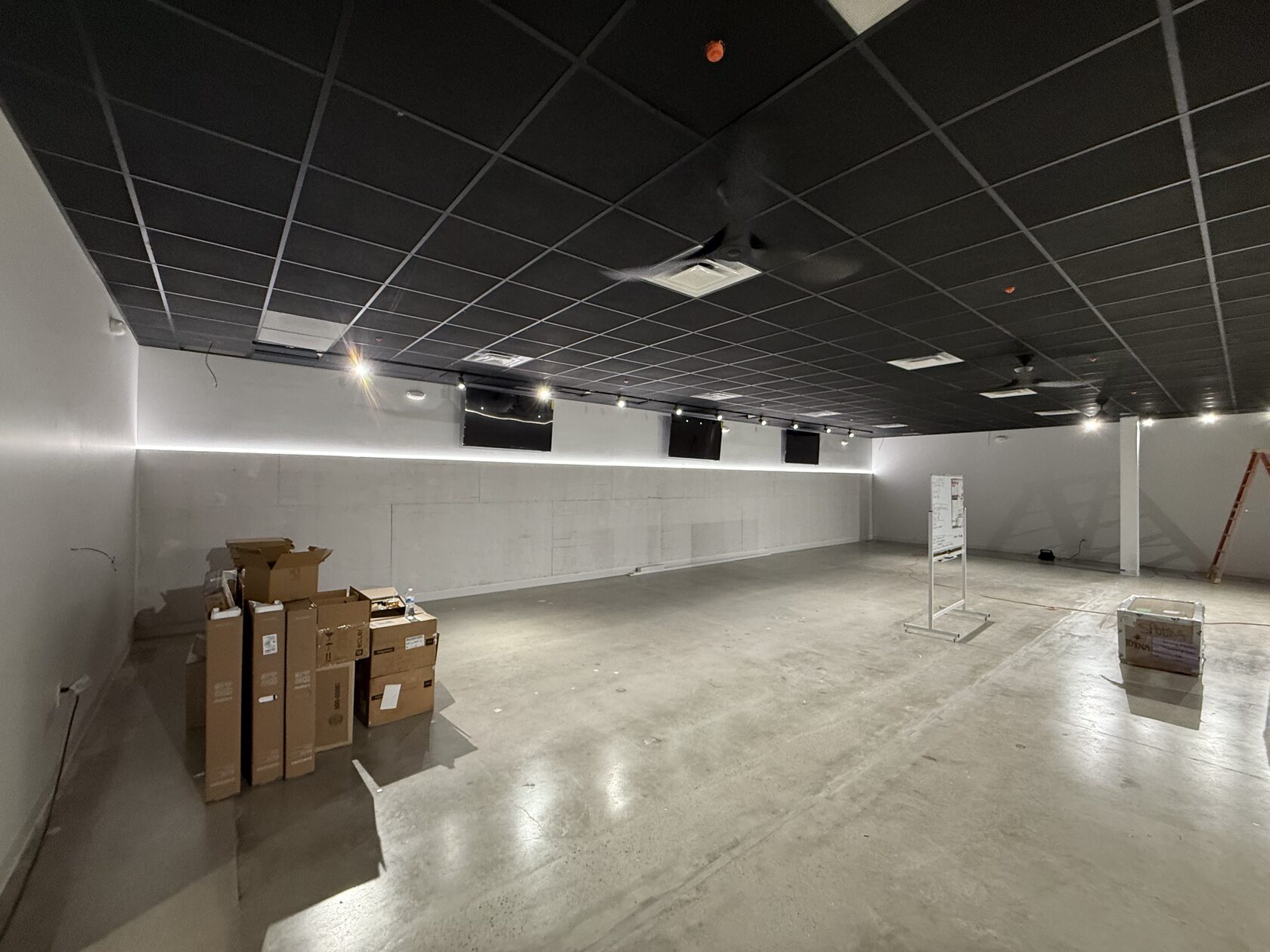 Commercial tenant improvement electrical installation completed by Summit Electrical Services