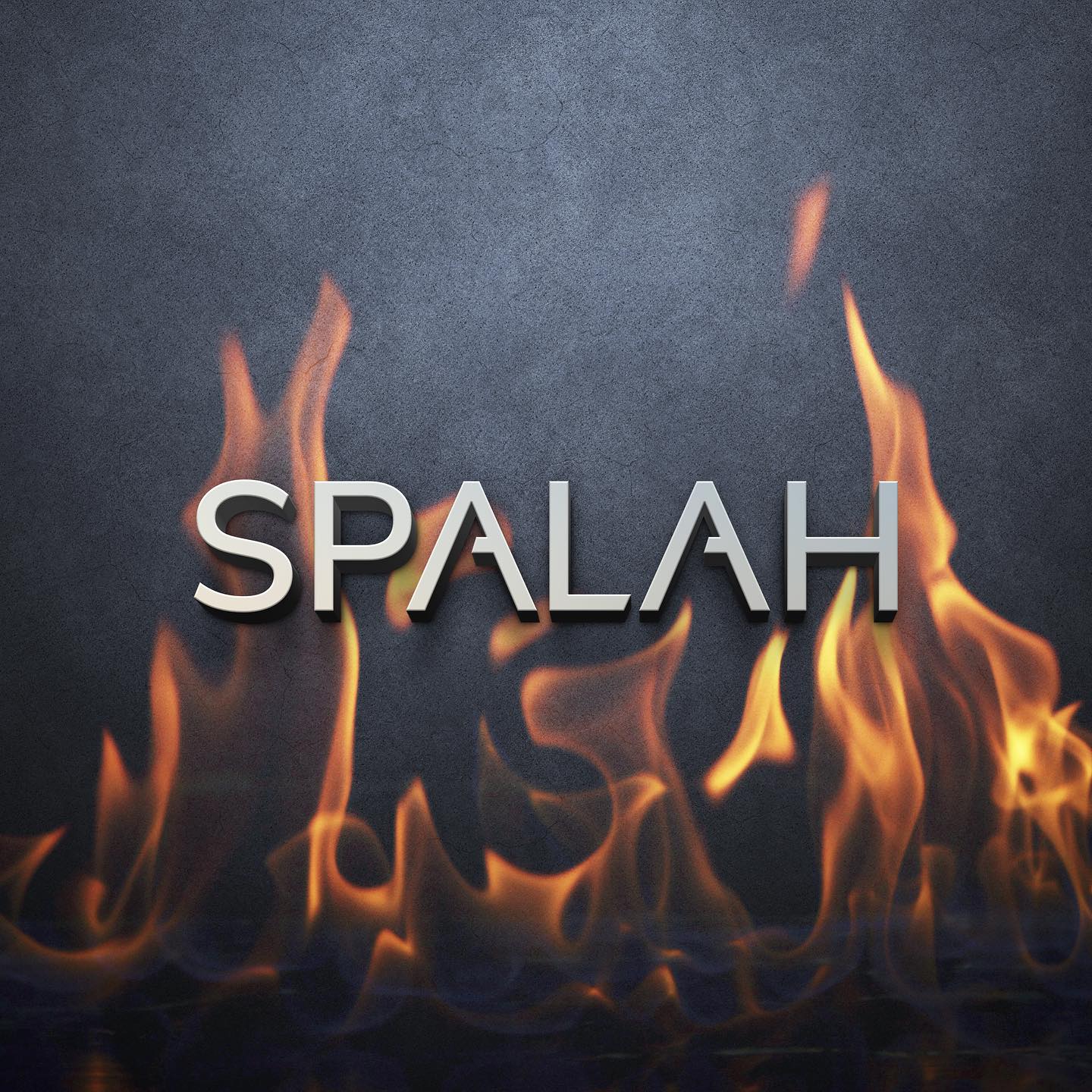 Spalah clothing brand logo with flames