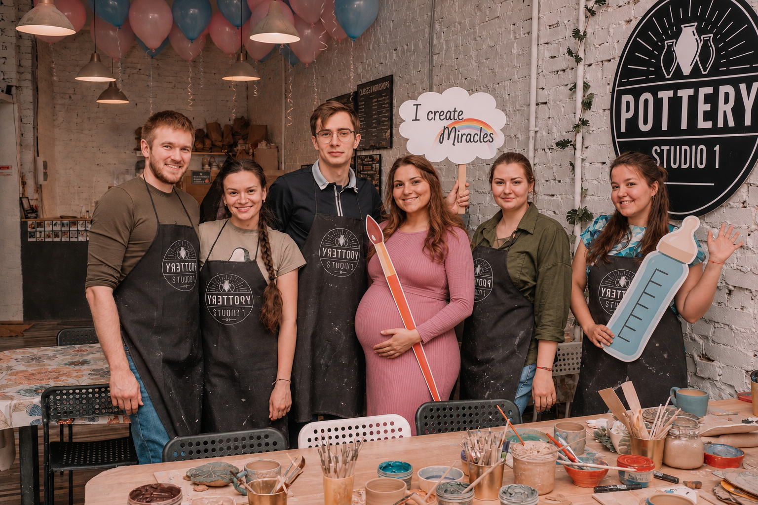 gender reveal party in Los Angeles 
