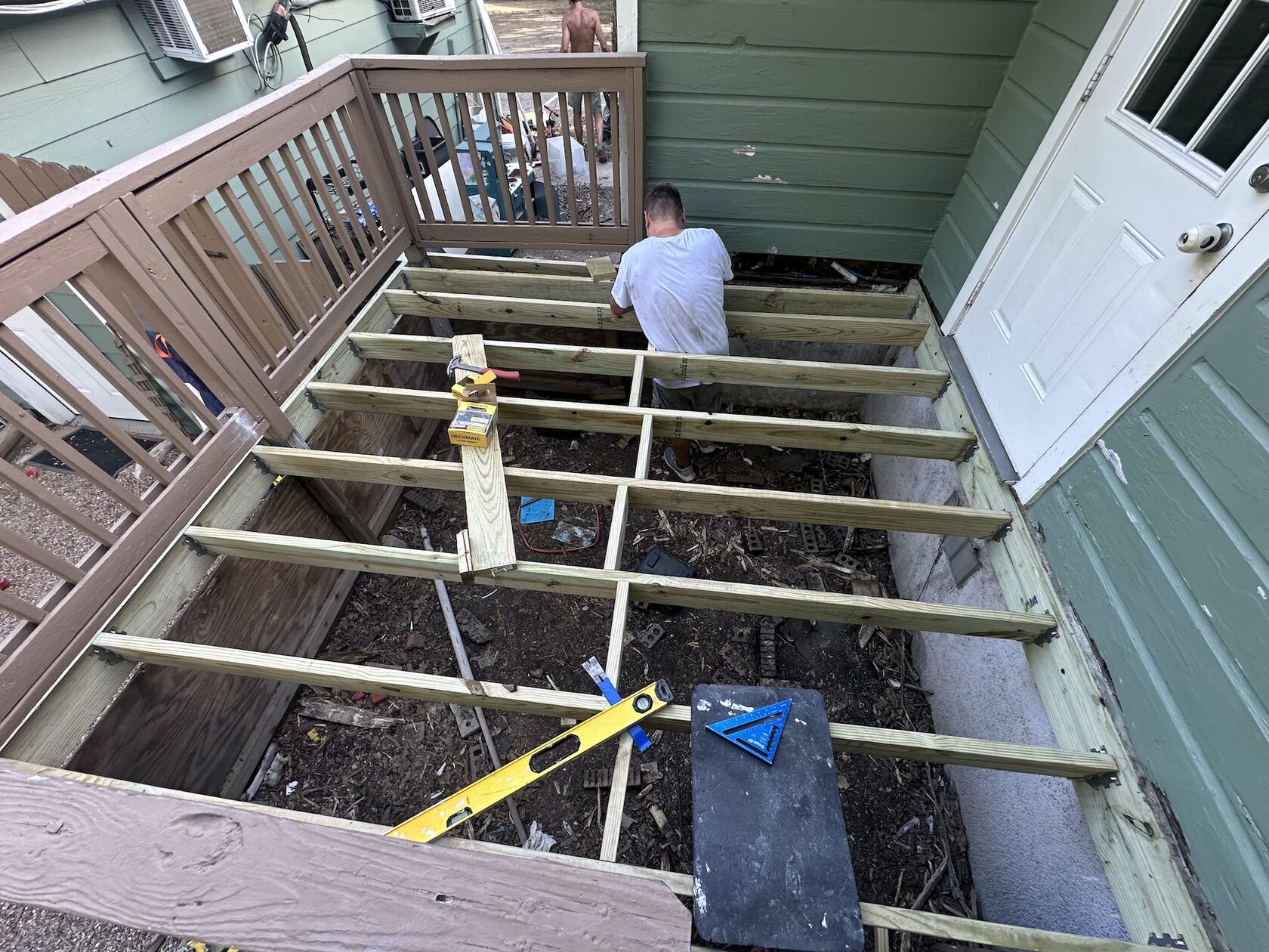 Porch and stair restoration Austin TX — process photo 12 of 23
