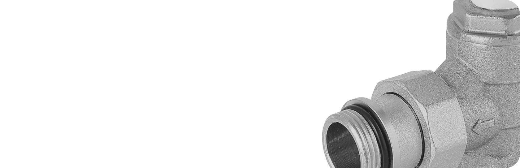 Раздел, показывающий запорную и регулирующую арматуру в магазине инженерной сантехники 