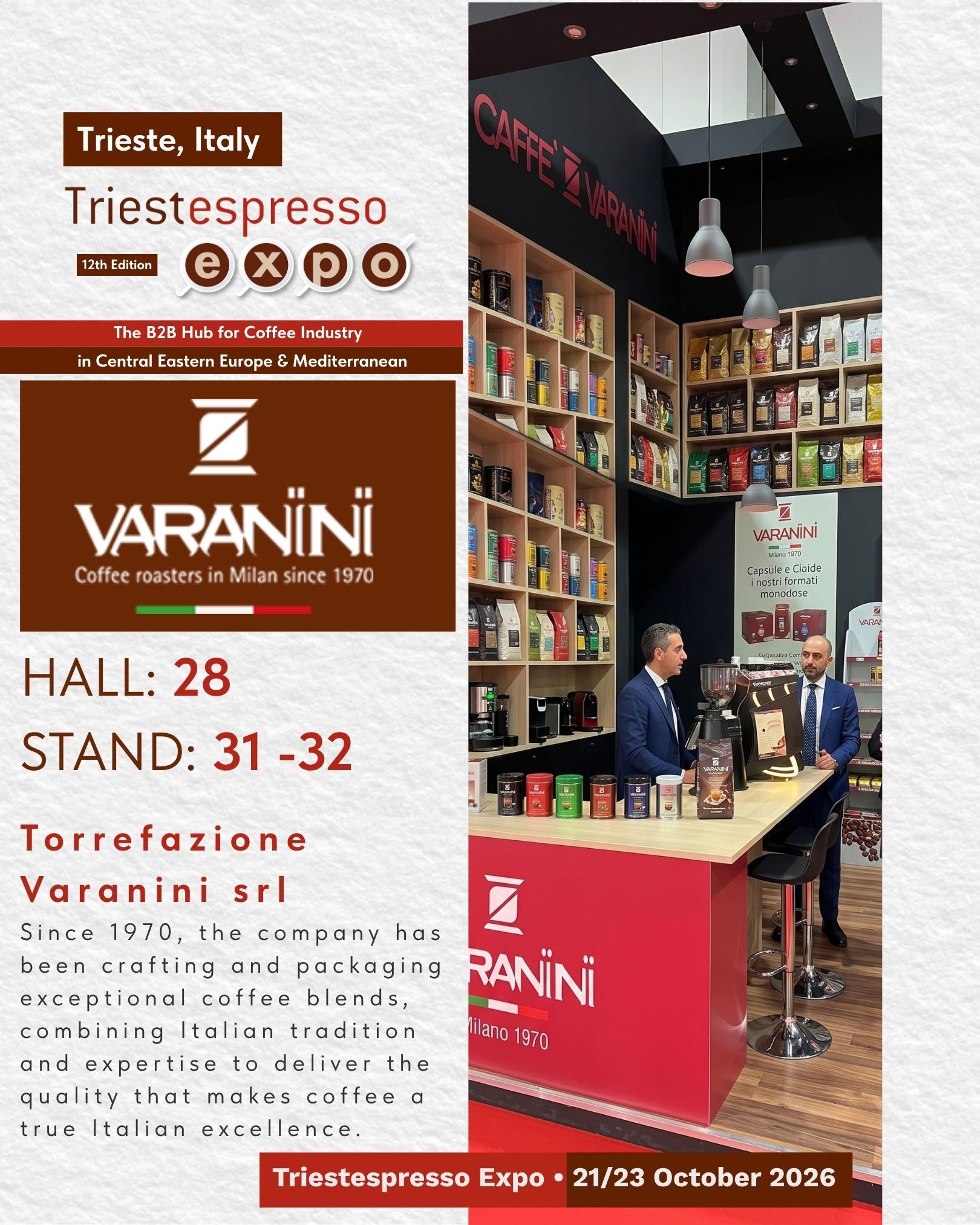 Torrefazione Varanini - Stand Triestespresso Expo