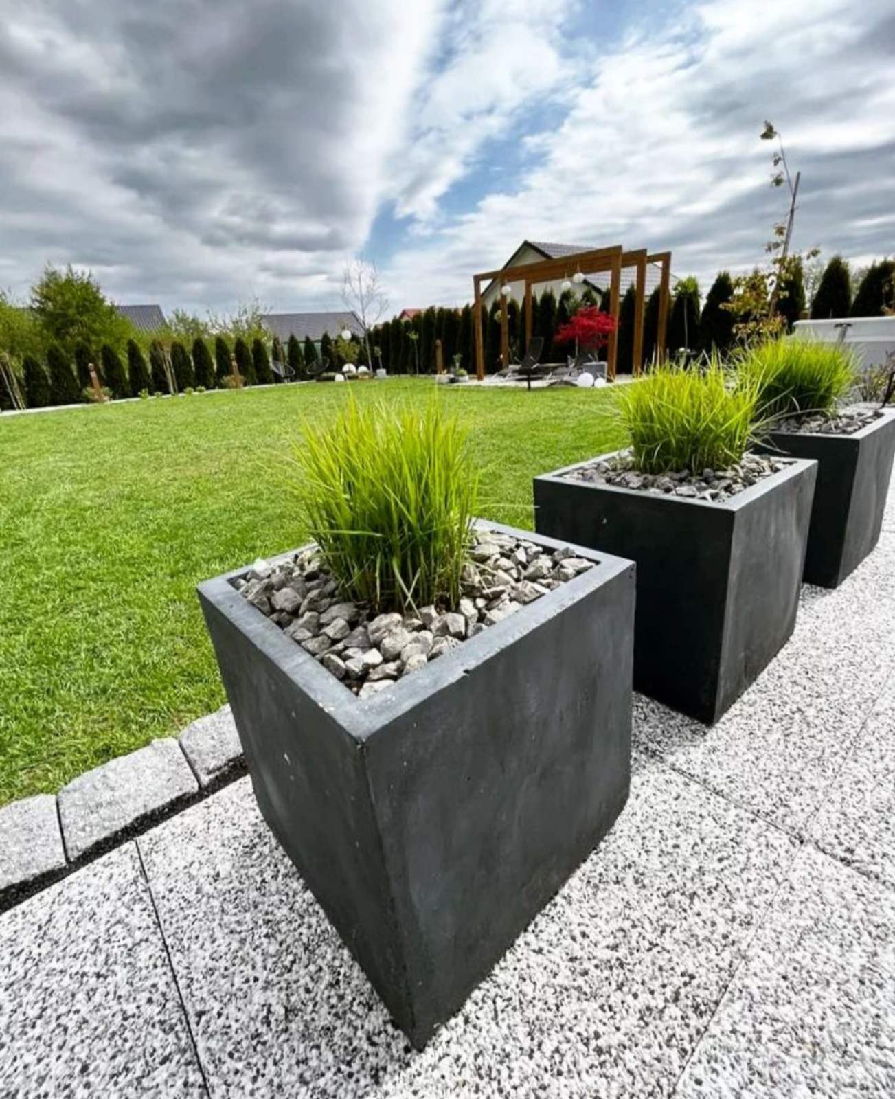 jardiniere patrate