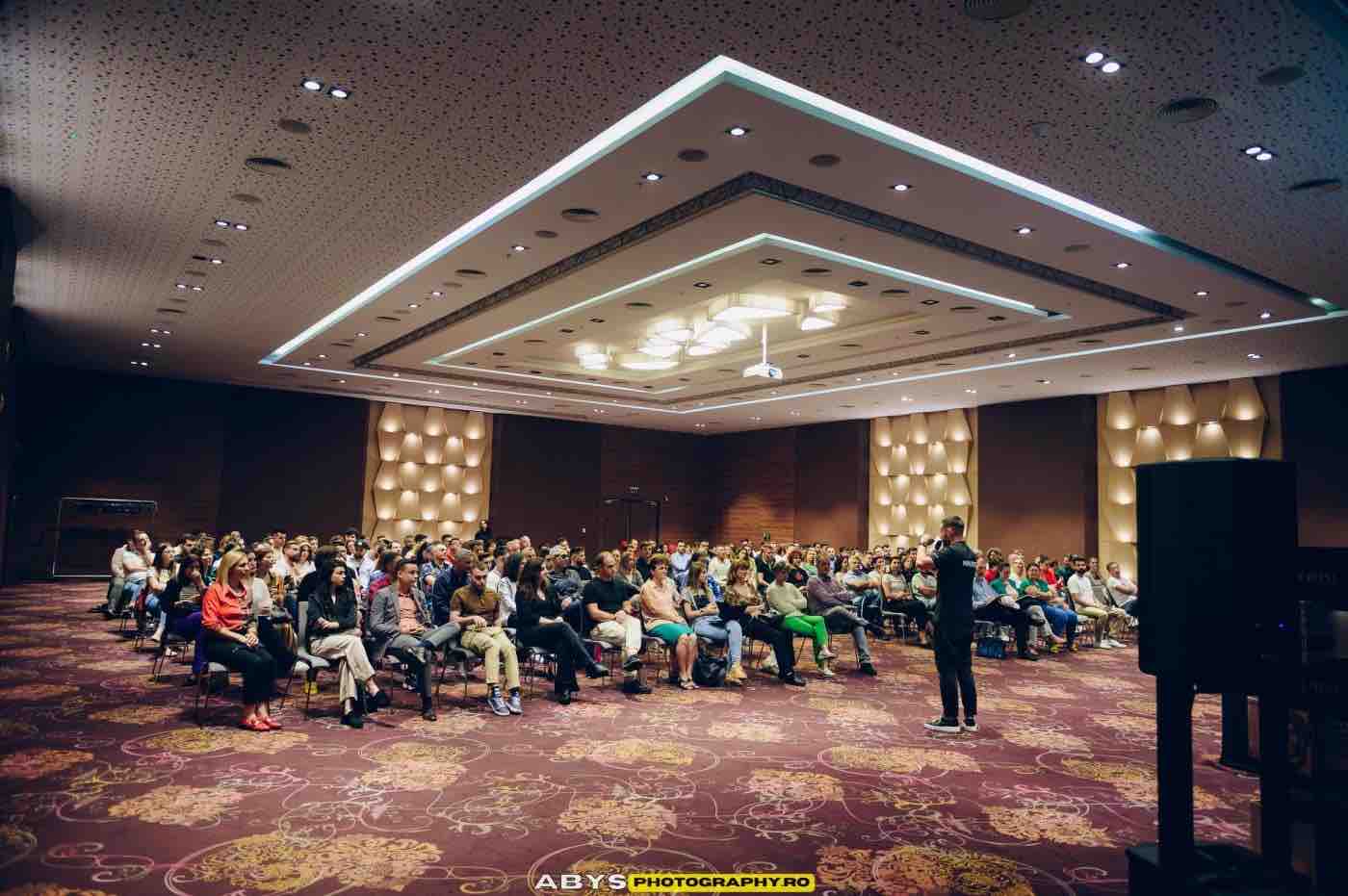 Interacțiune în timpul evenimentului MoneyFest