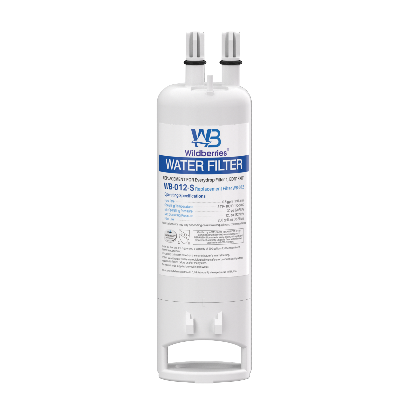 WB-012-S Wildberries Refrigerator Water Filter
