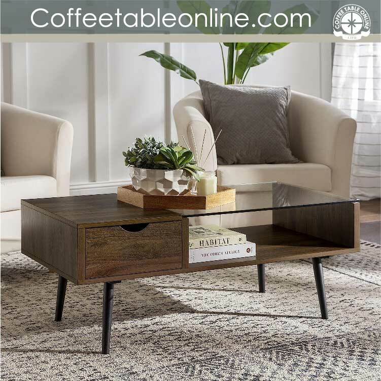 Best Rectangle Mid Century Modern Coffee Tables for 2023 | Table of 10 ...