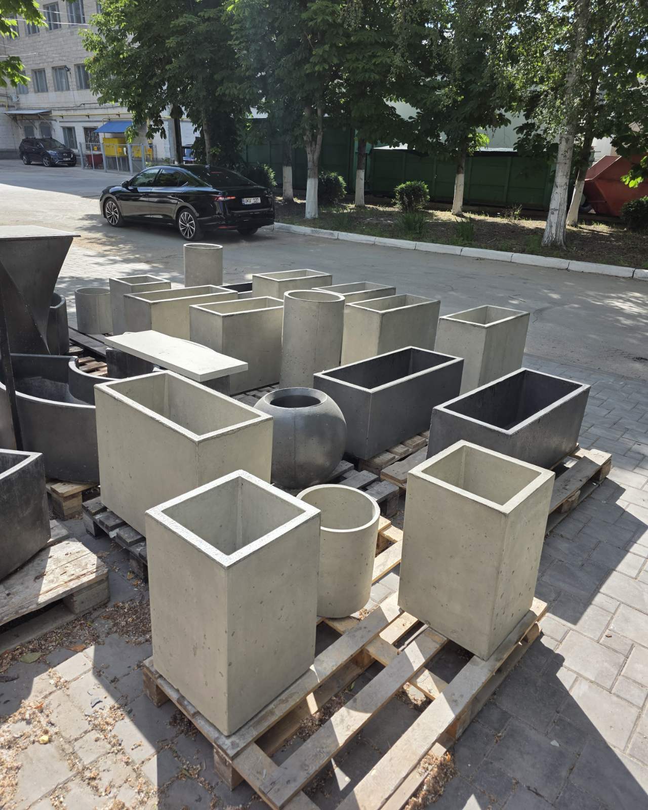 jardiniere beton