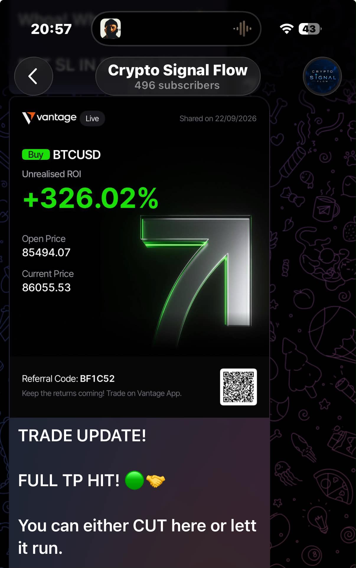 CSF Bitcoin target update