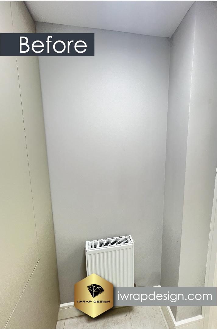 Interior Wall Wrapping Portfolio – Modern Wall Renovation Without Painting