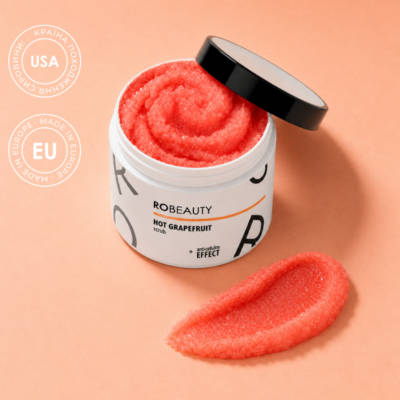 Антицелюлітний грейпфрутовий скраб HOT GRAPEFRUIT SCRUB
