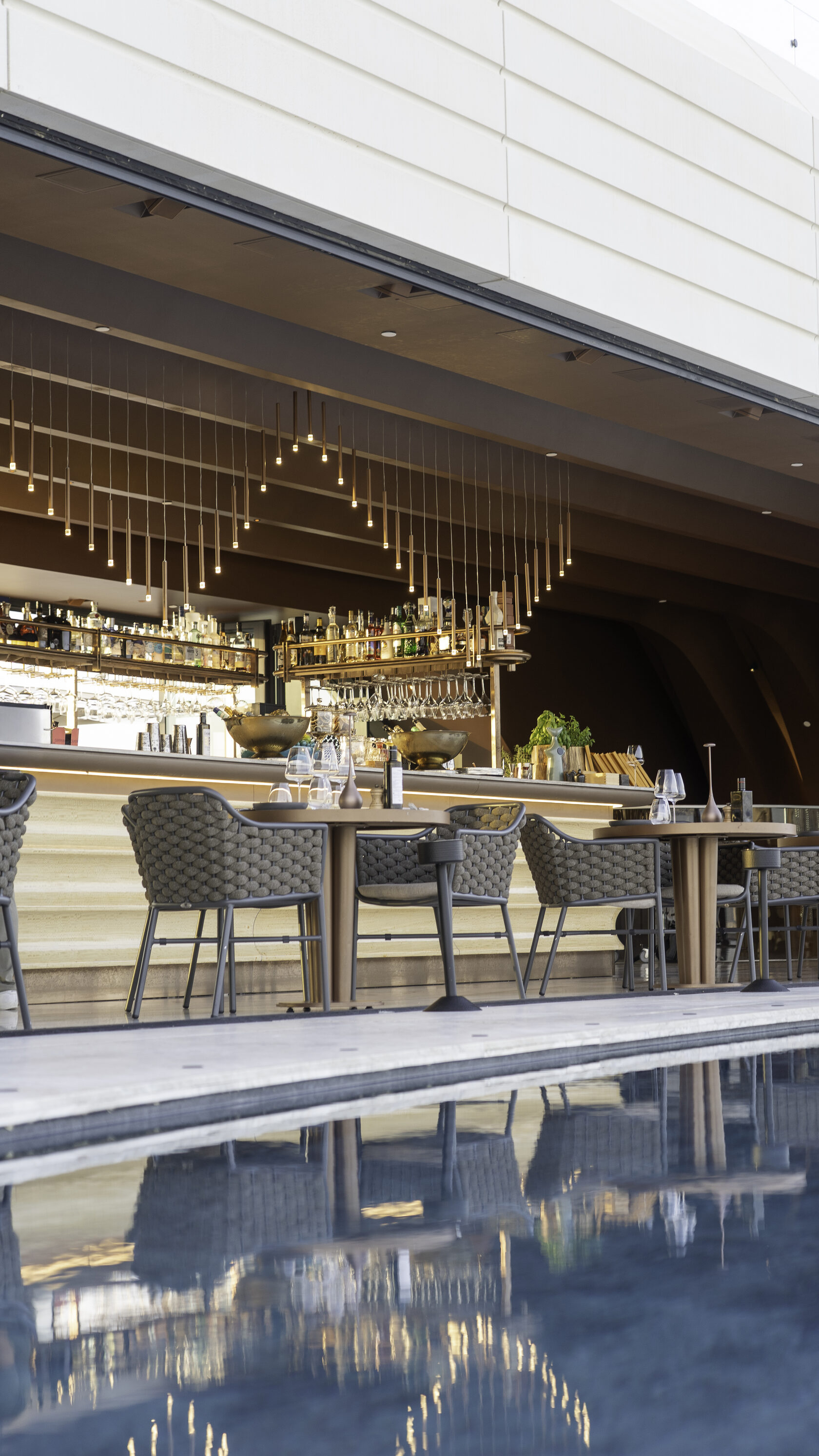 Poolside atmosphere at Anima Rooftop & Pool