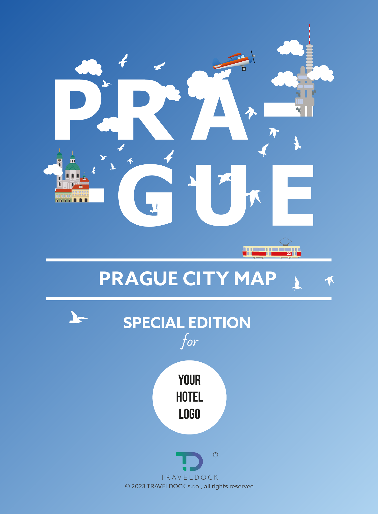 prague city map for travellers and hotels