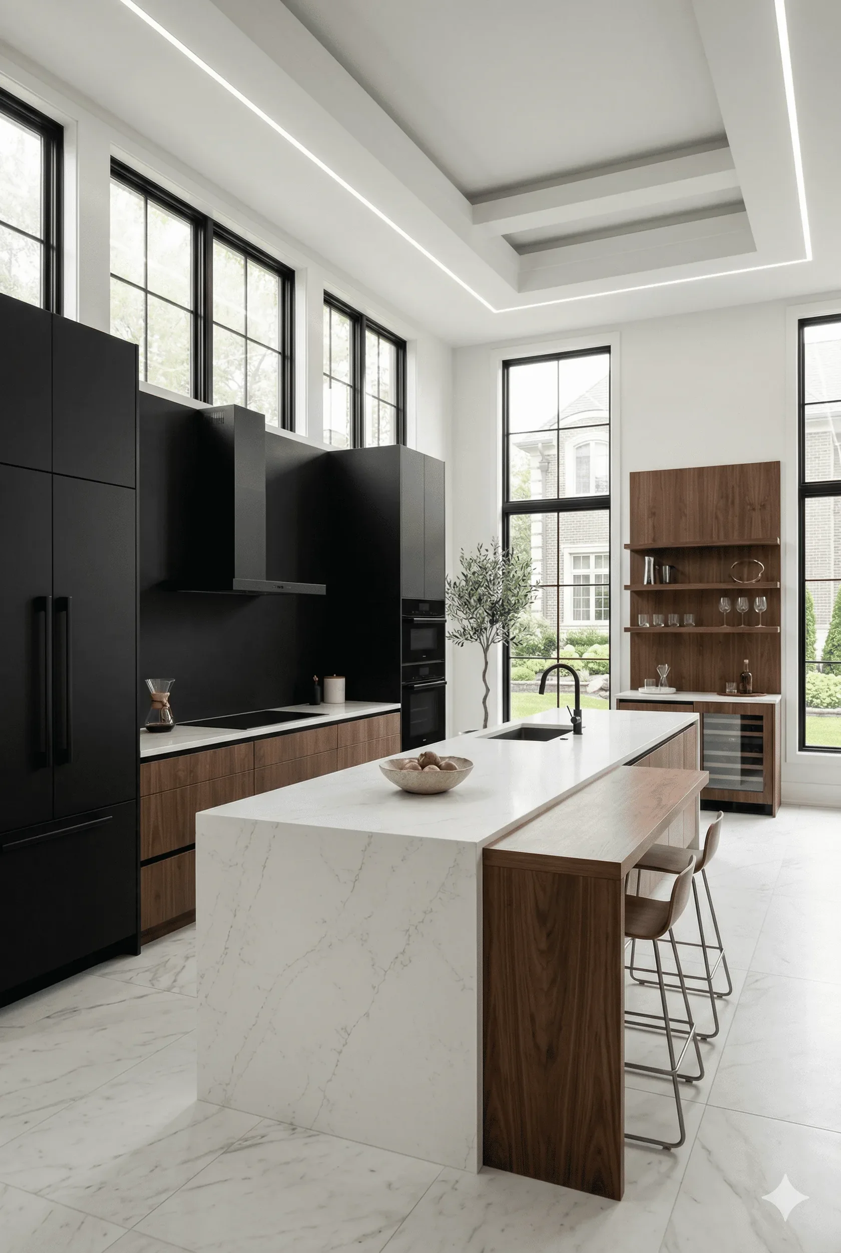 Modern Luxury kitchen design — CASA Kitchen & Bath, Naperville IL