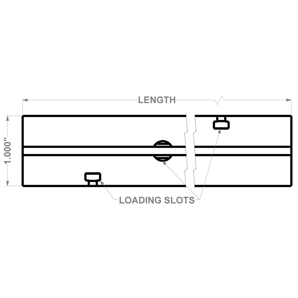 Subrack Guide Rail Subracks with Continuous Guide plate