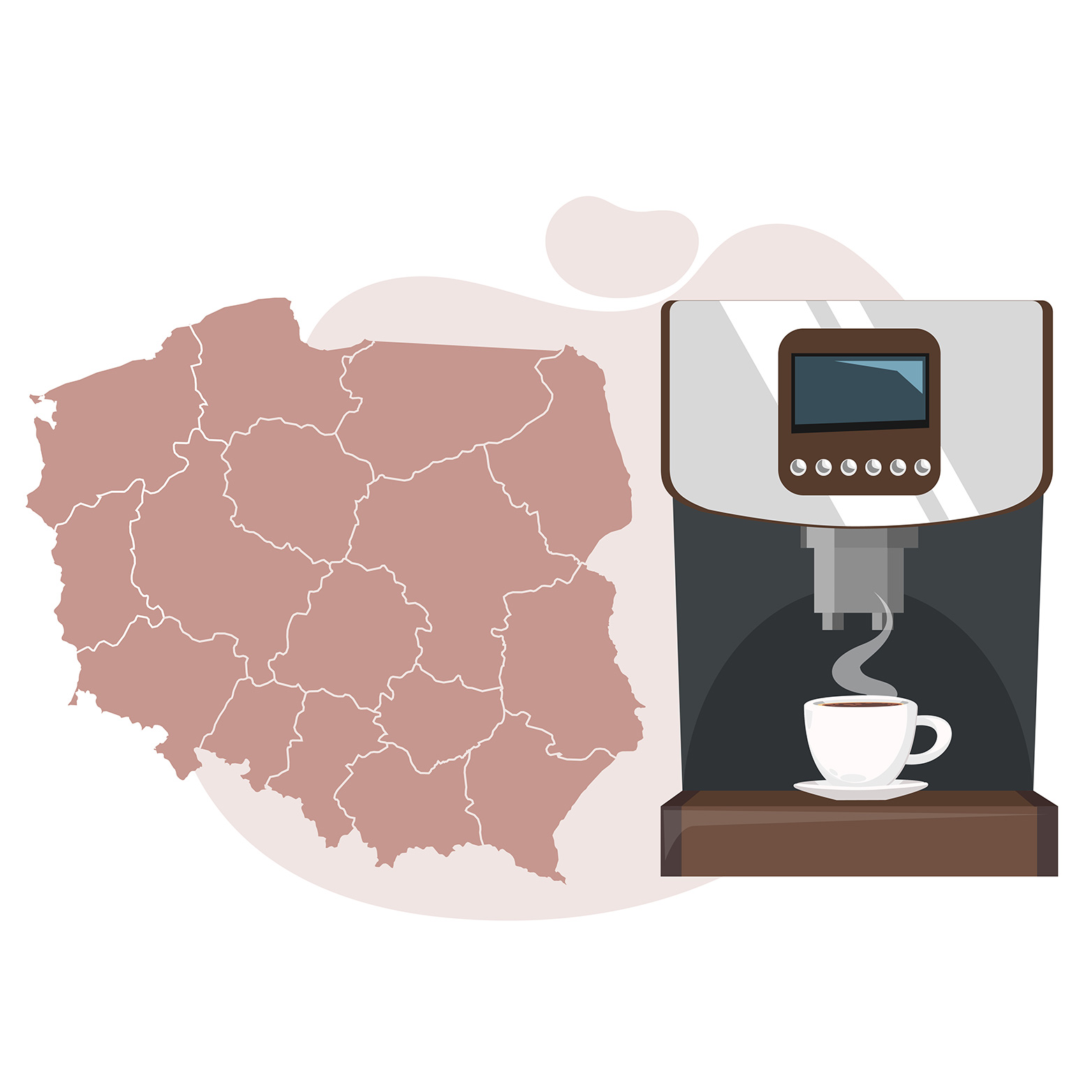 Wynajem ekspresu do kawy na terenie całego kraju