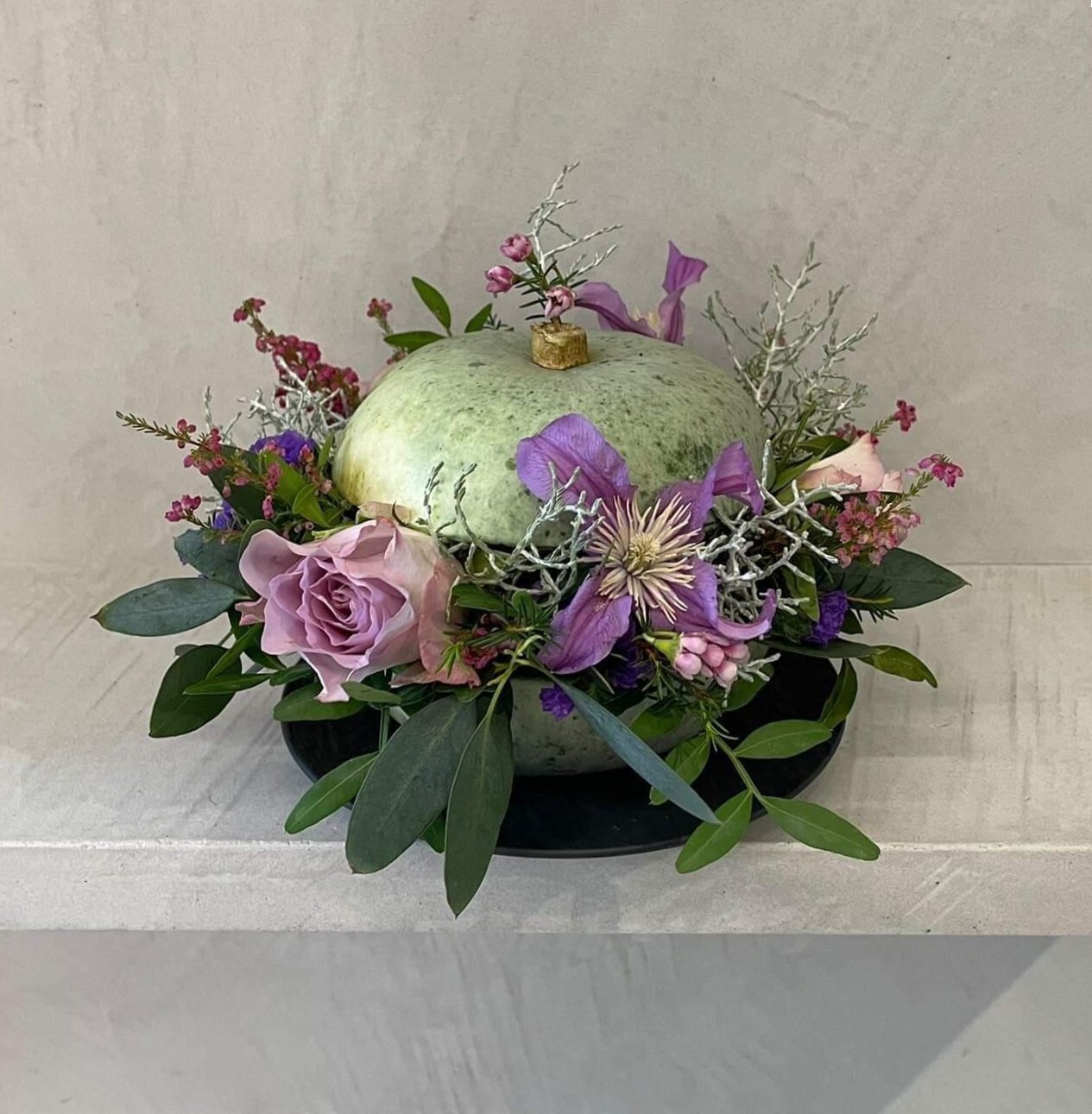 Pumpkin Floral Arrangement