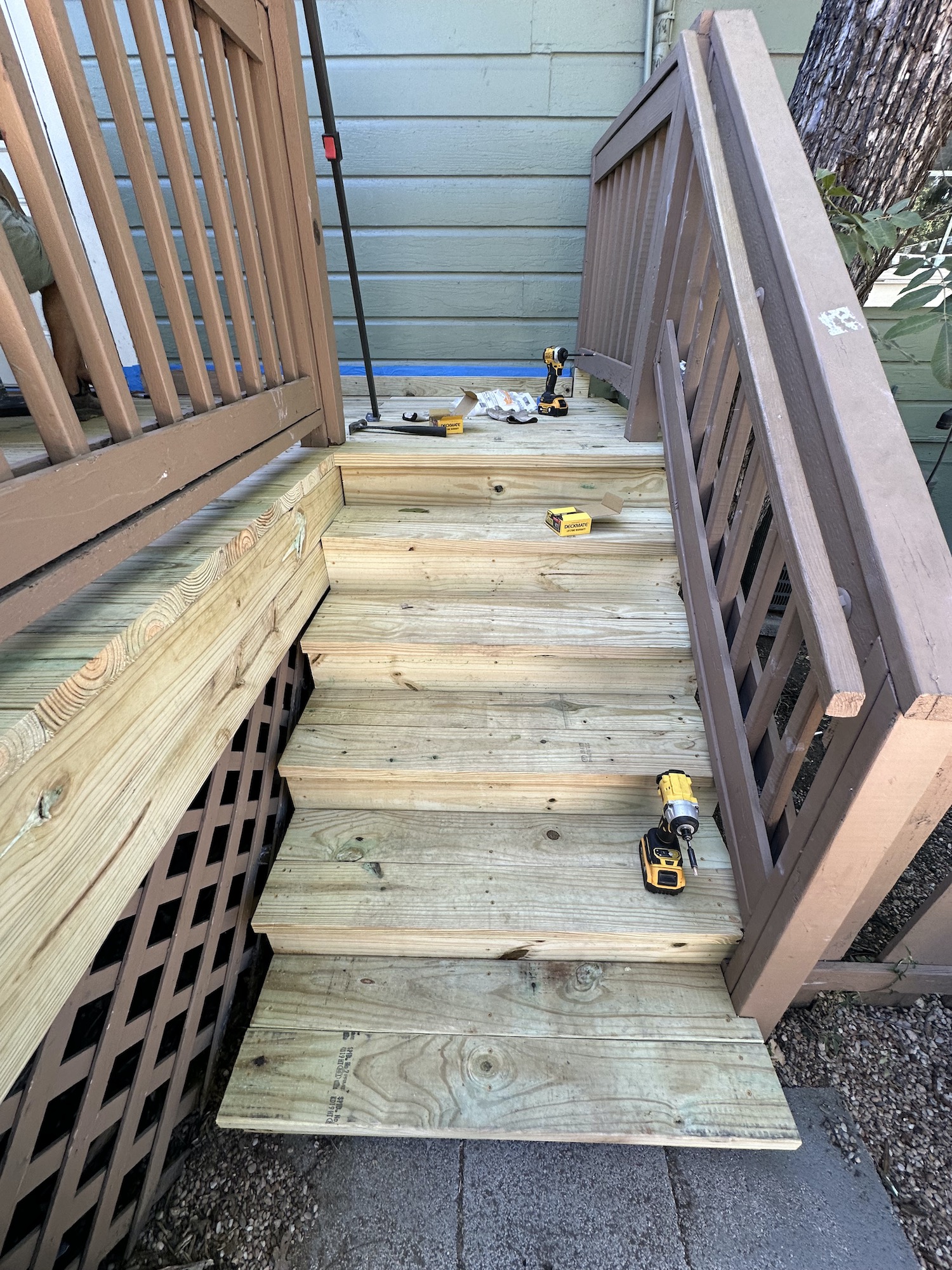 Porch and stair restoration Austin TX — process photo 17 of 23