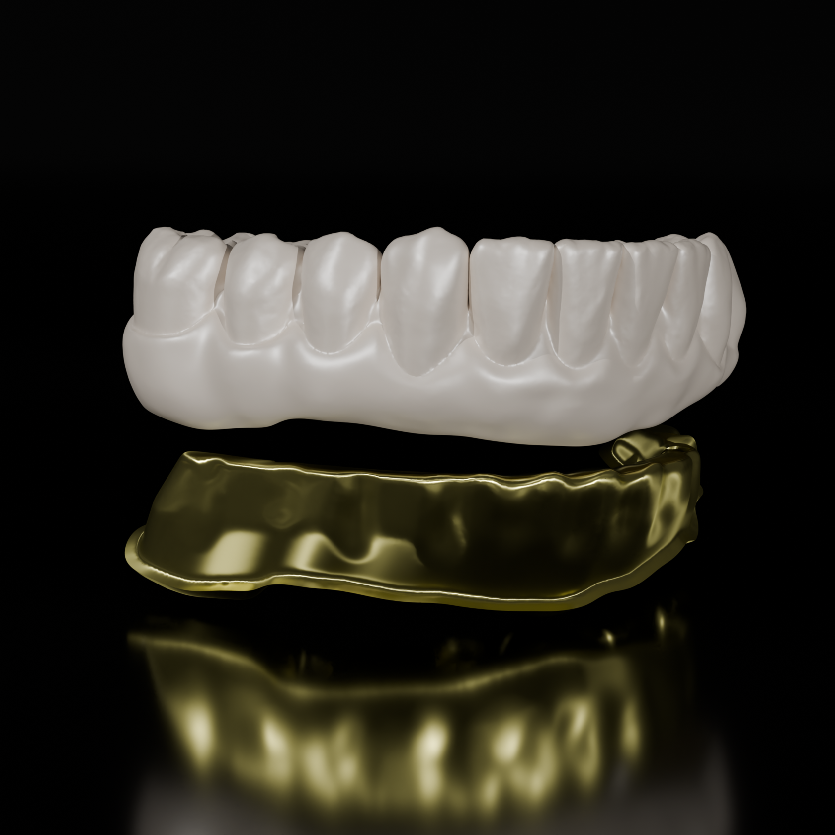 surgical guide, all on x, zicronia, implant crown