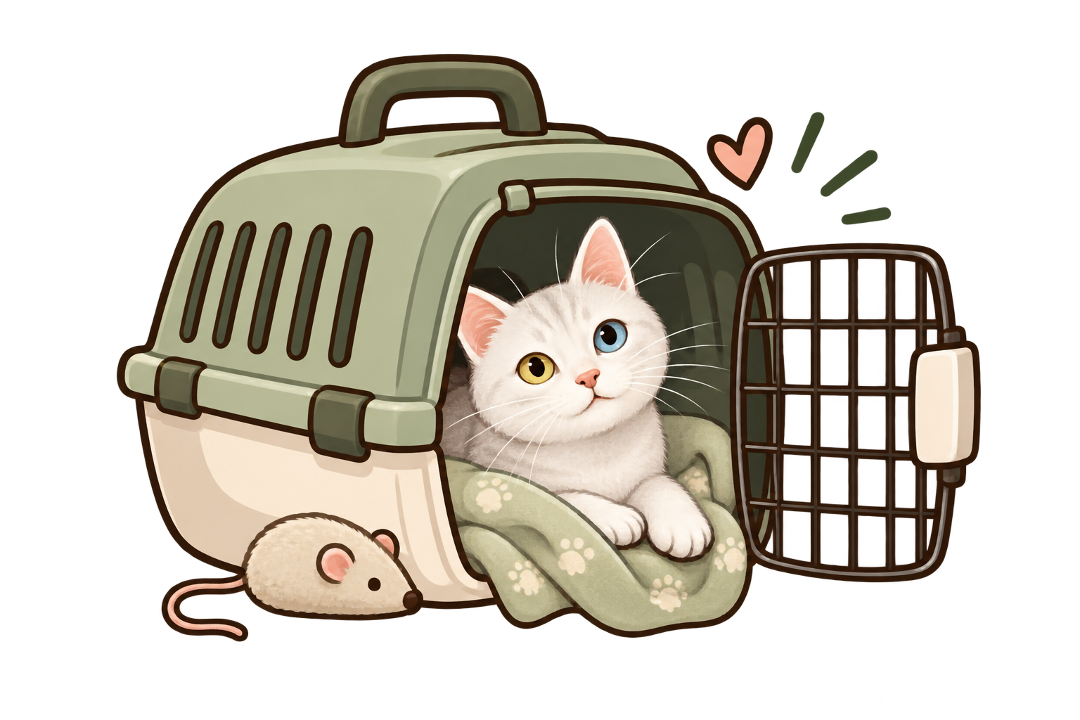 Привозите кошку