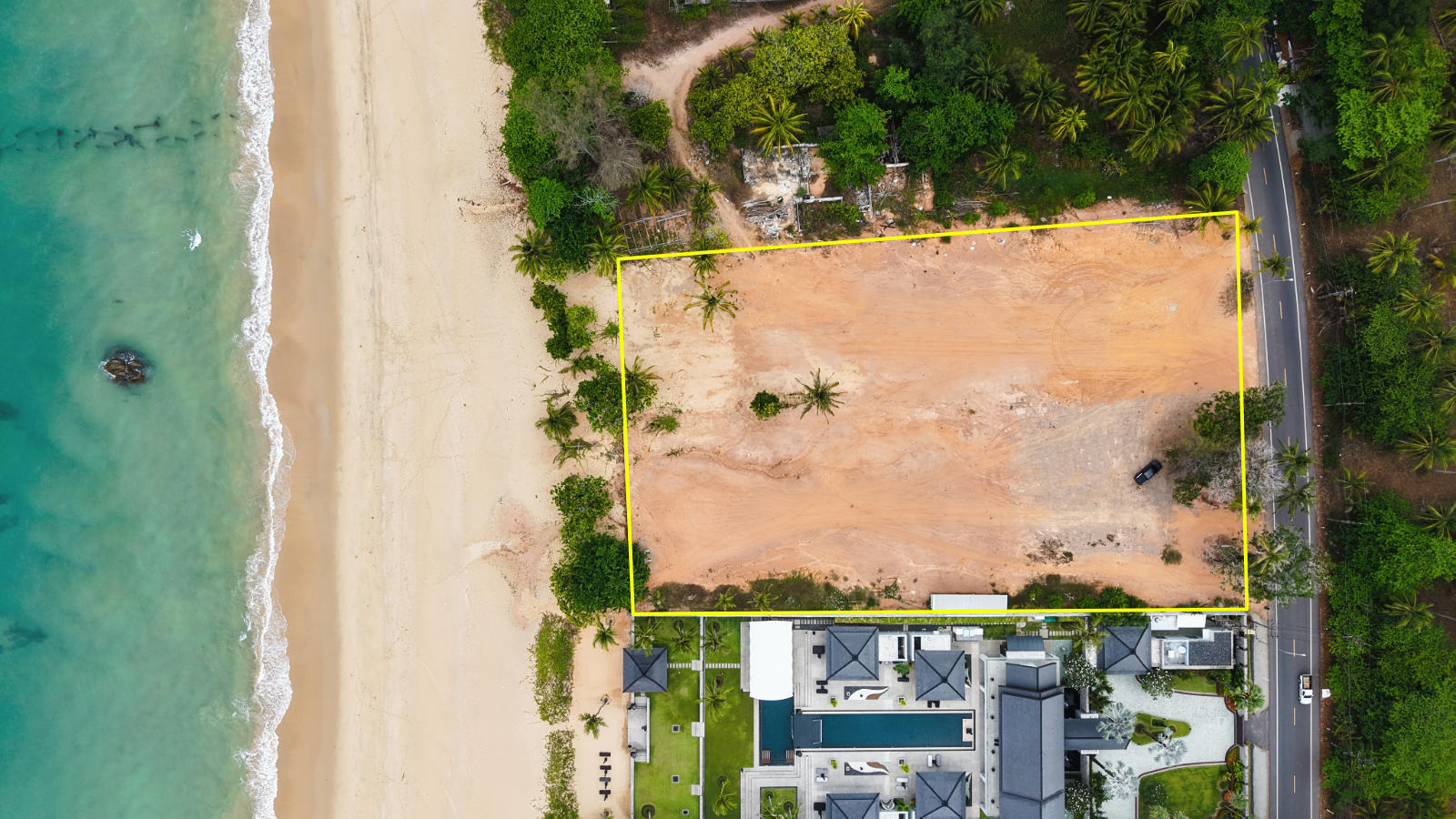 72 metres of absolute beachfront, Natai Beach, Phang Nga
