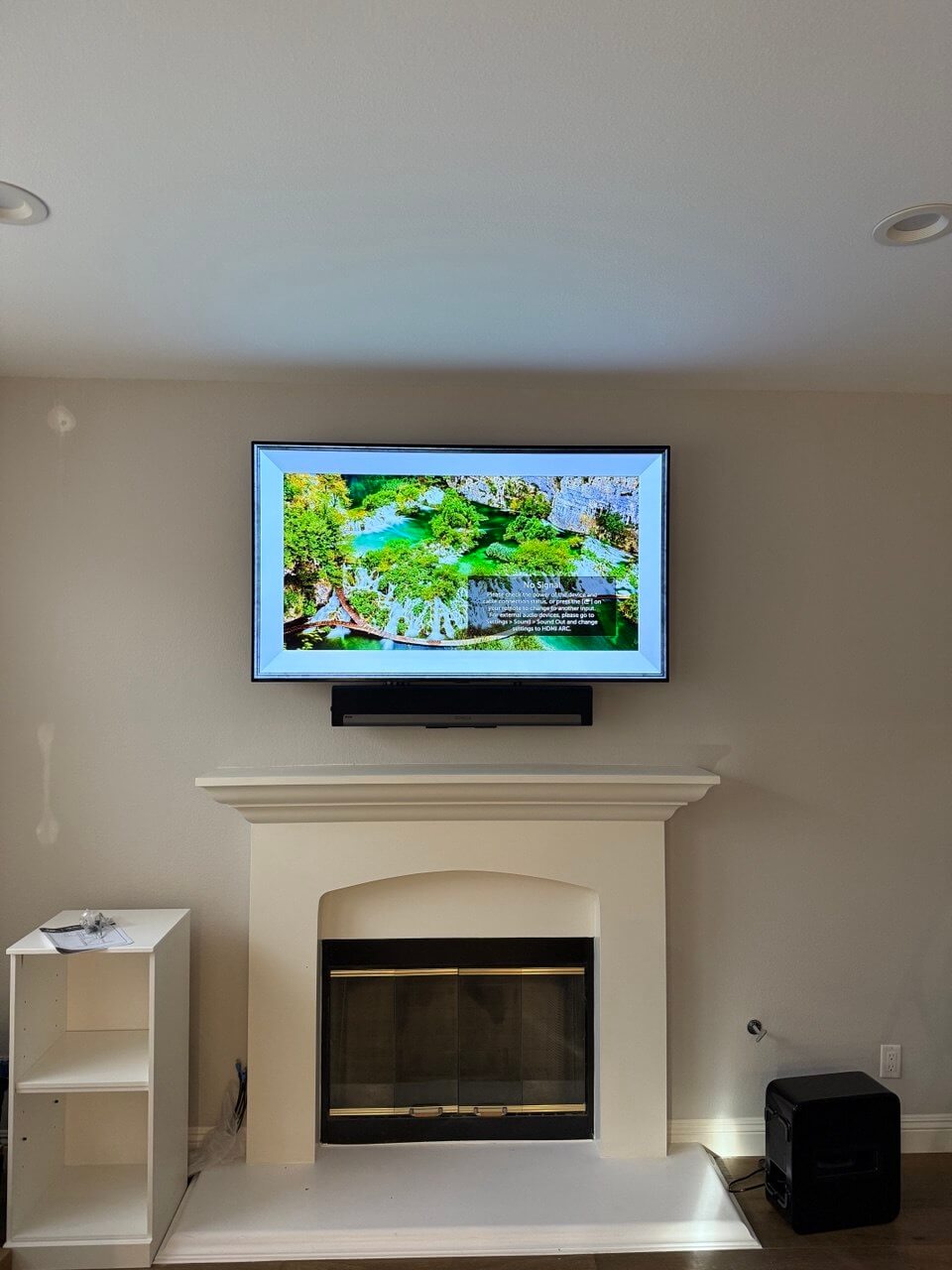 Professional TV wall mount installation