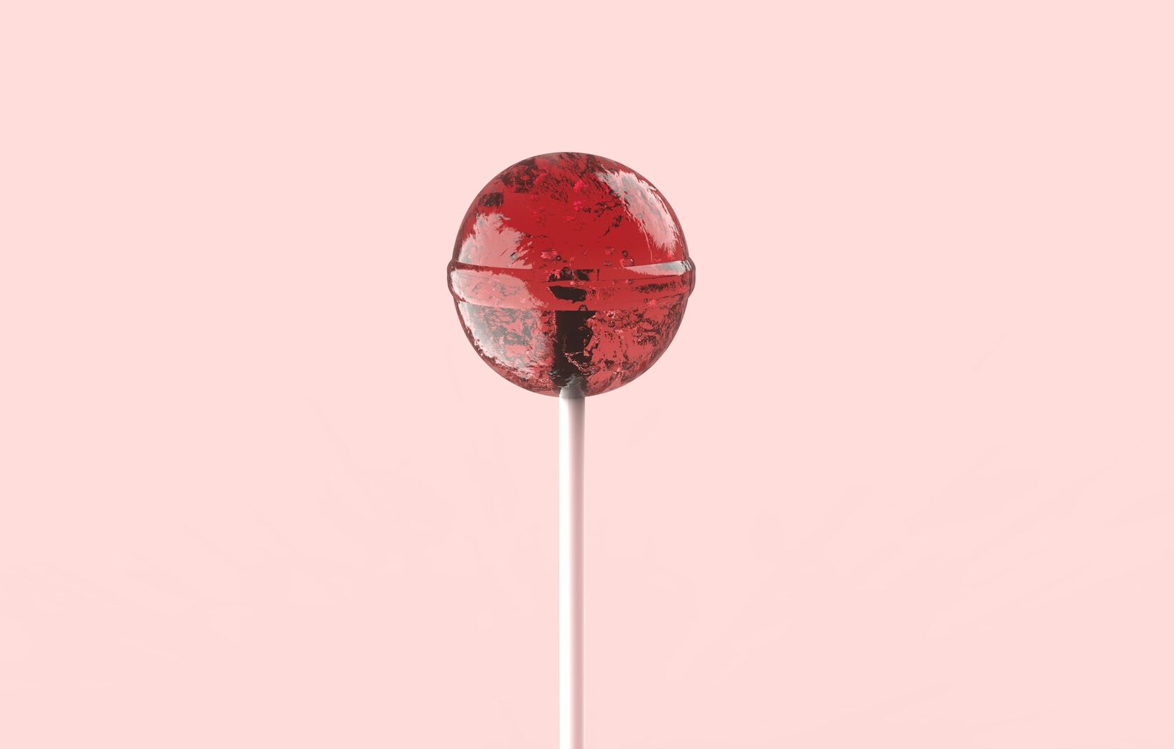 Cherry Coin Volcano candy
