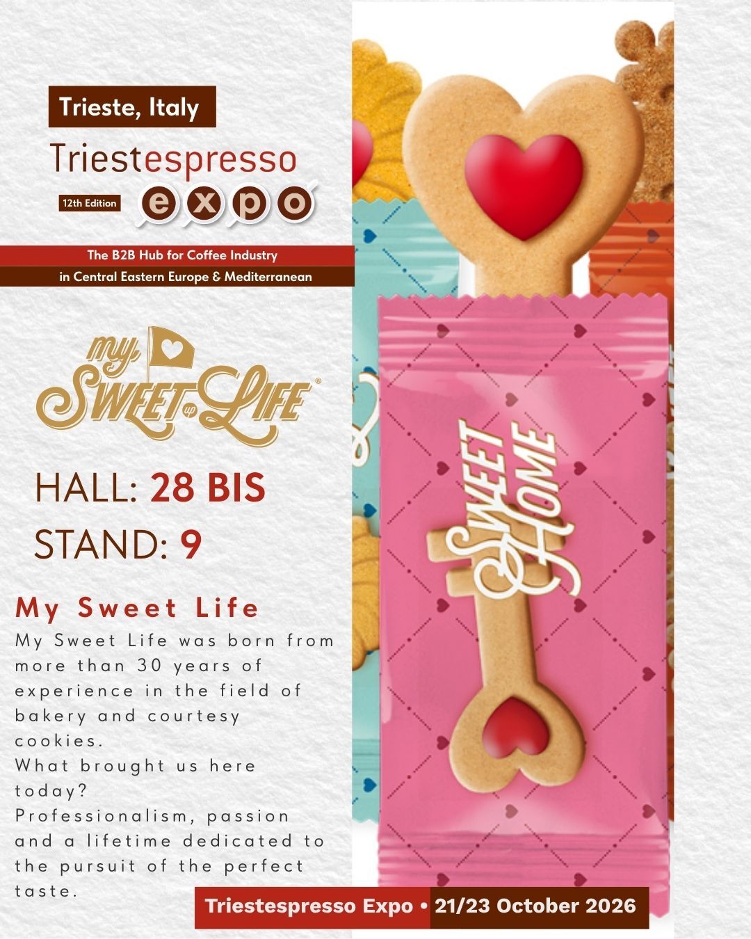 My Sweet Life - Stand Triestespresso Expo