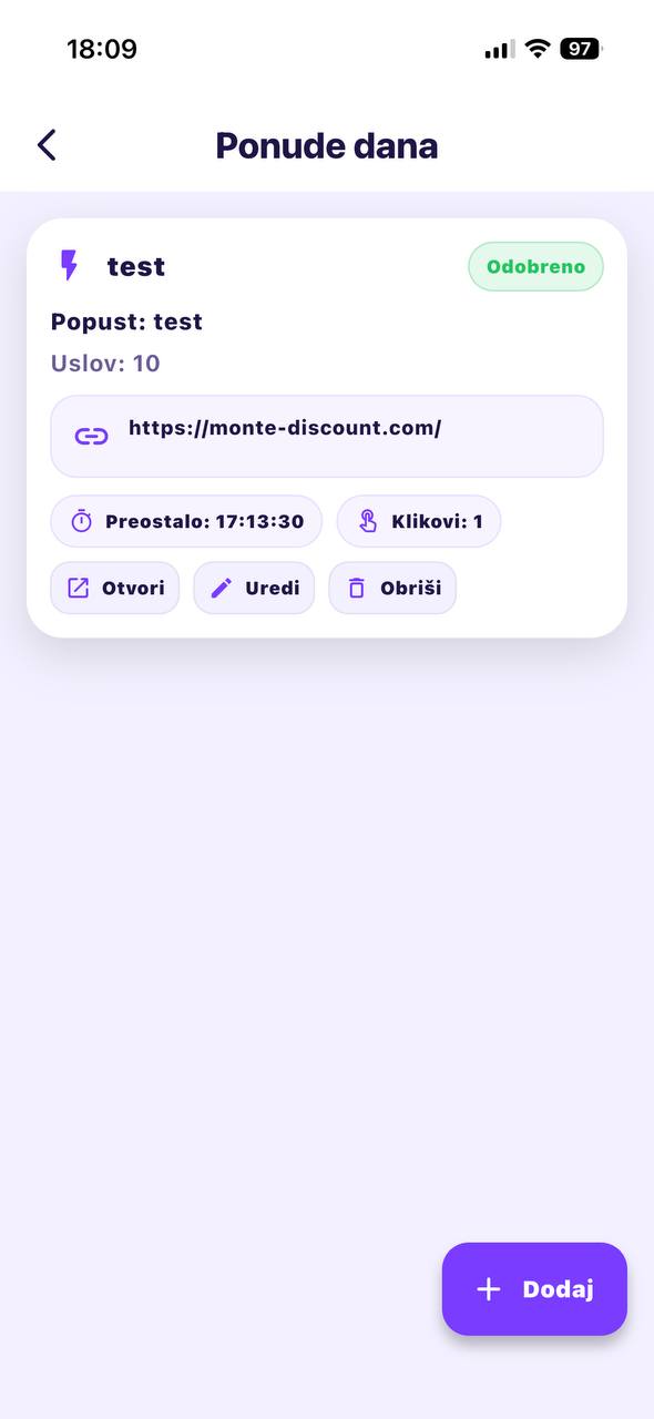 Daily offers