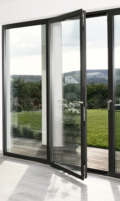 Aluminante bi-fold door detail
