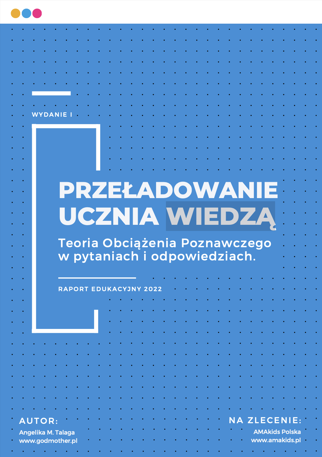 Okładka raportu AMAkids 2023
