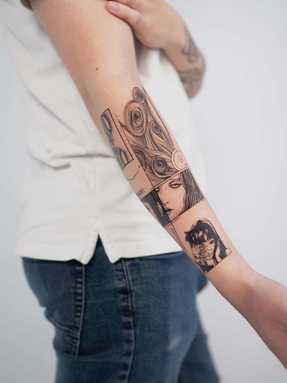Graphik & Farbe Tattoo von Maria – Arbeit 2
