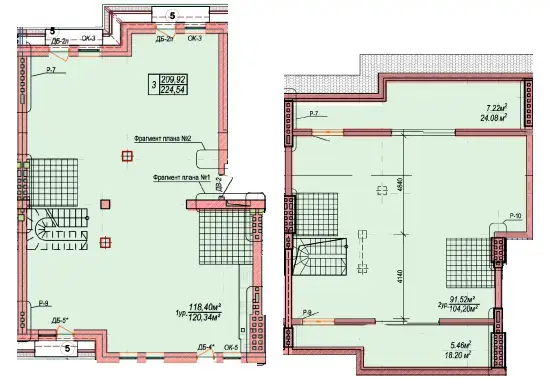 Трехкомнатная квартира в ЖК Chelsea Club House — фото 3
