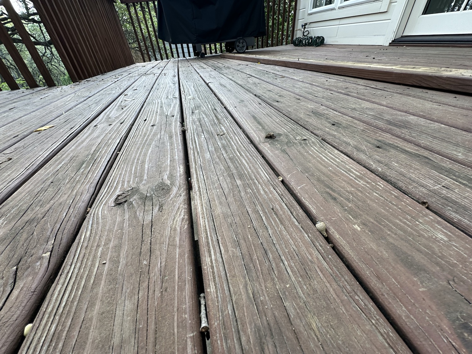 Deck restoration and repair project in Austin TX
