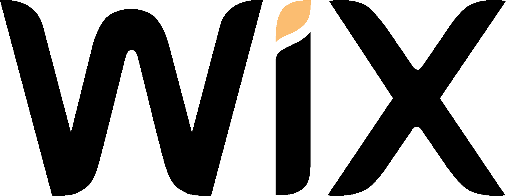 wix.com logo with. transparent background