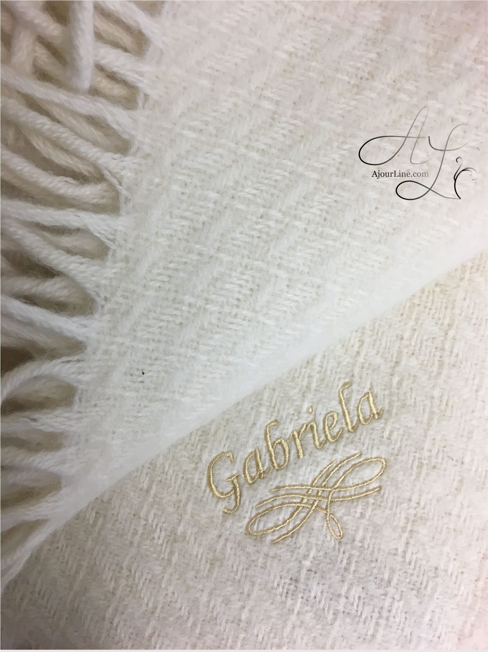 personalized baby blanket with name — a cozy and thoughtful gift for babies and new parents. Handmade in Riga, Latvia. Worldwide shipping available.