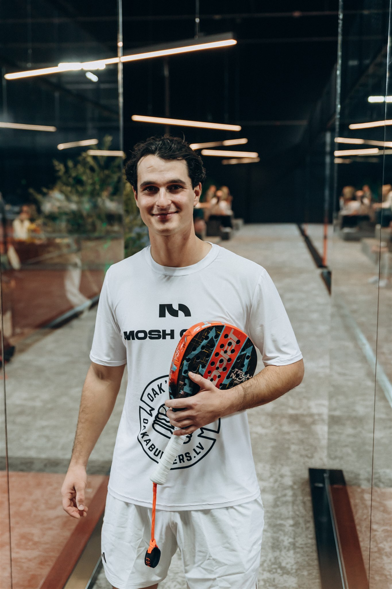 Eduardo Martín, padel treneris Mosh Club