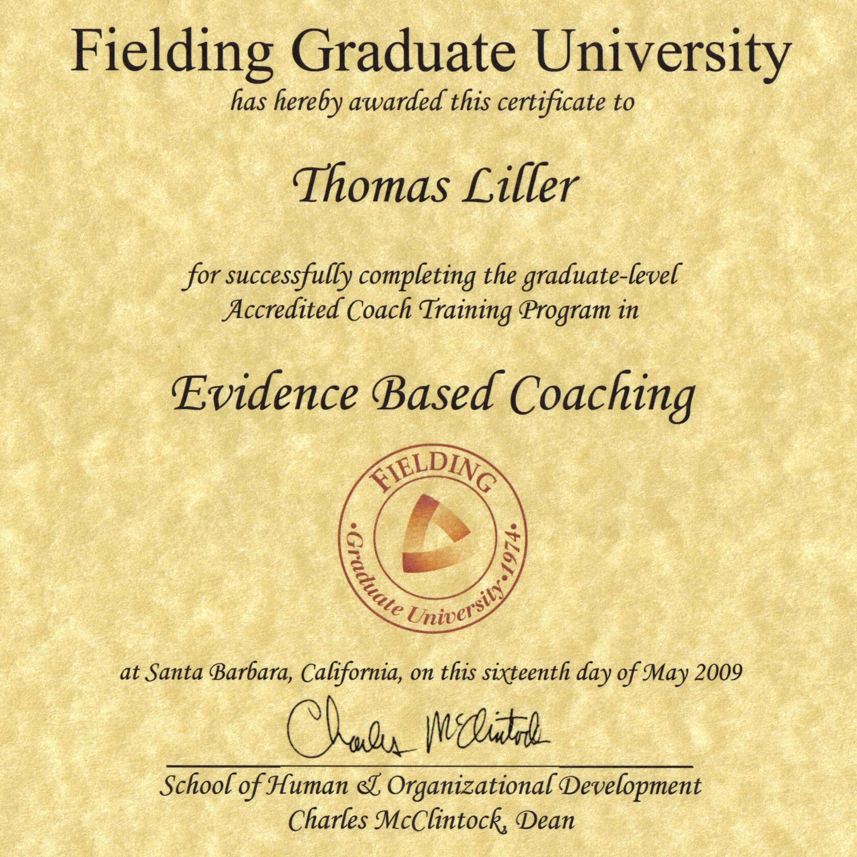  Zertifikat: Evidence-based Coaching