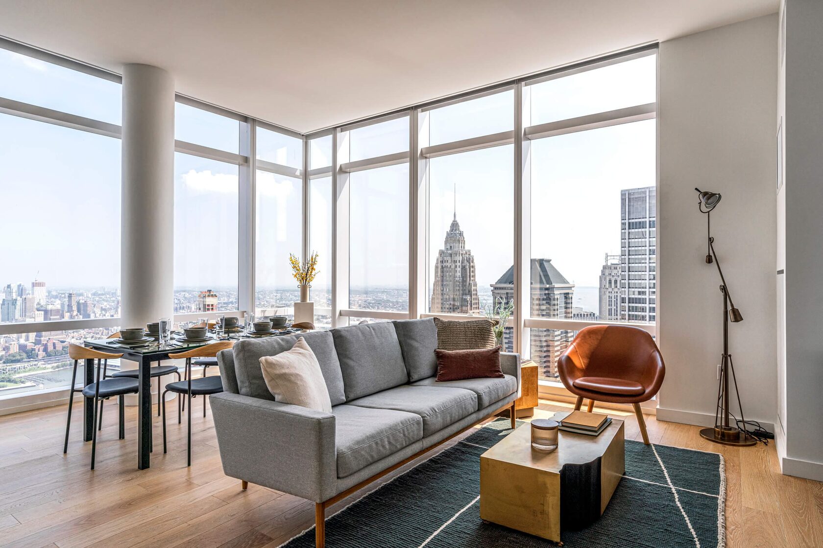 Luxurious 1-Bedroom Apartment in Financial District, Manhattan | $5,649