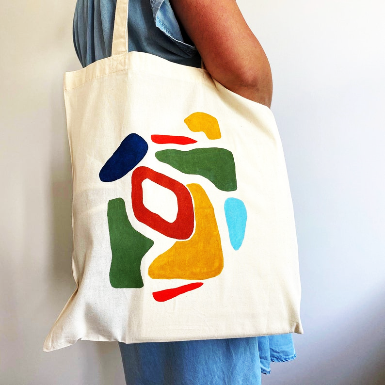 Paint Your Bag Painting on Fabric for Beginners ArtZone