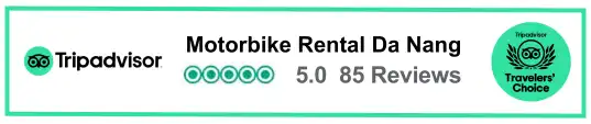 TripAdvisor reviews for motorbike rental in Da Nang