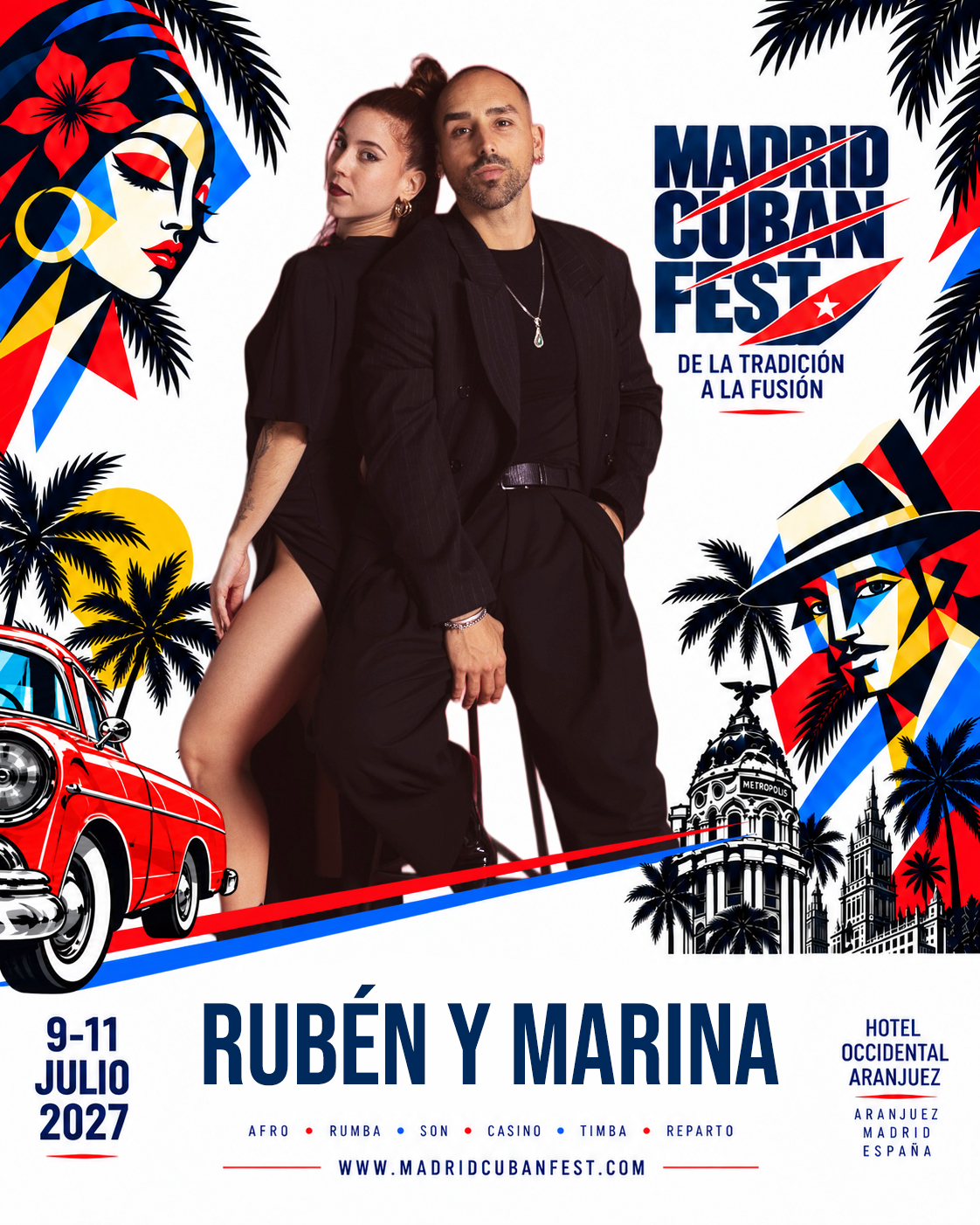 Rubén & Marina — Madrid Cuban Fest 2027