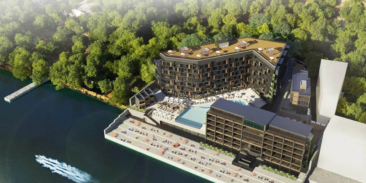 M1 Club Apartments — зовнішній вигляд комплексу в Одесі