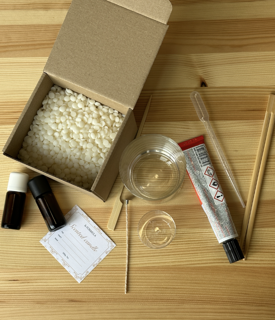 Kreativní balíček – materiály pro výrobu svíčky