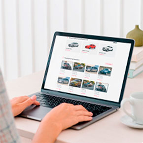 Automobilių pasirinkimas UAB Baltic Safe Ride Group svetainėje