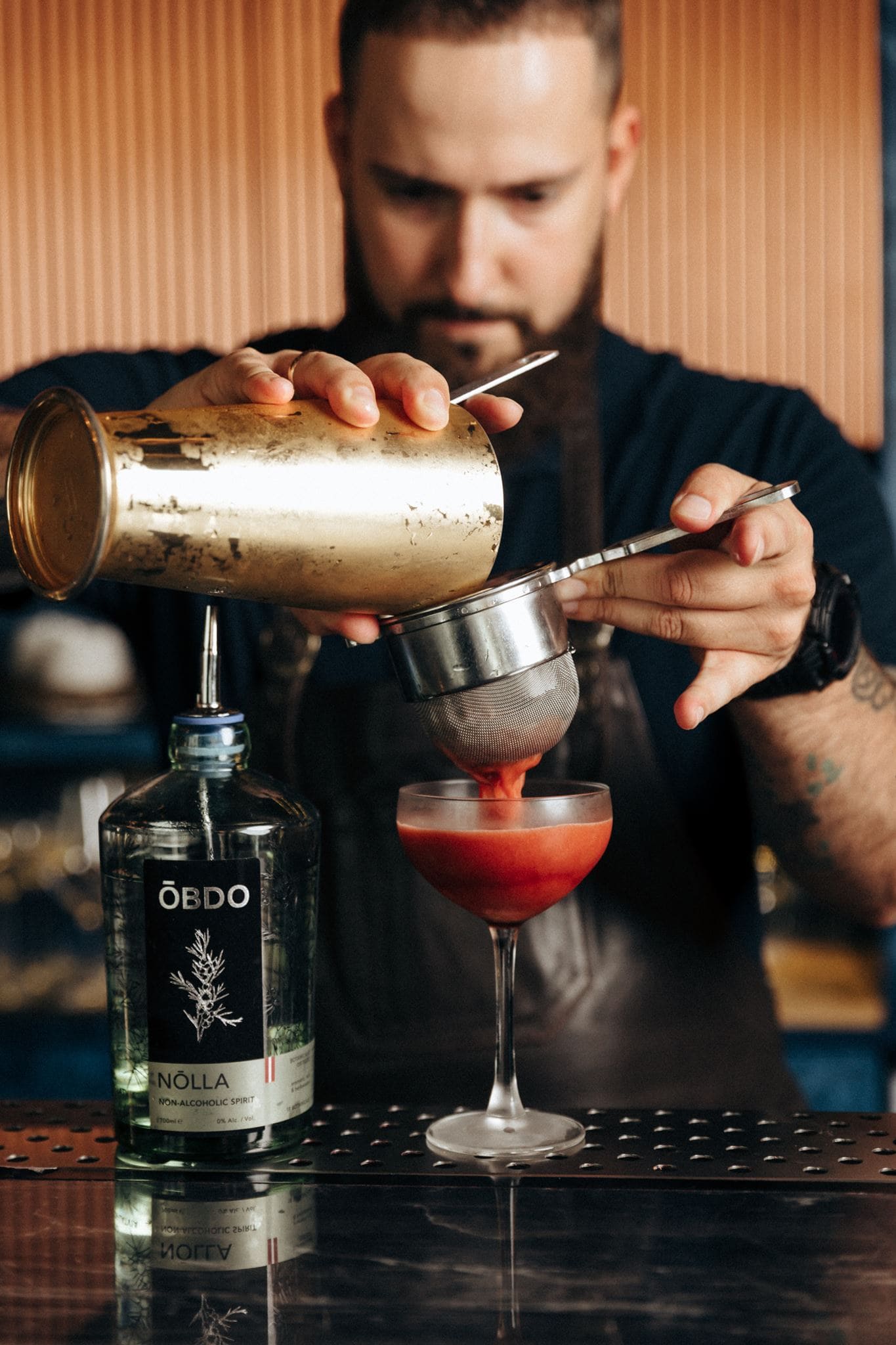 Reinis Mardekajs, head bartender at Chef's Corner
