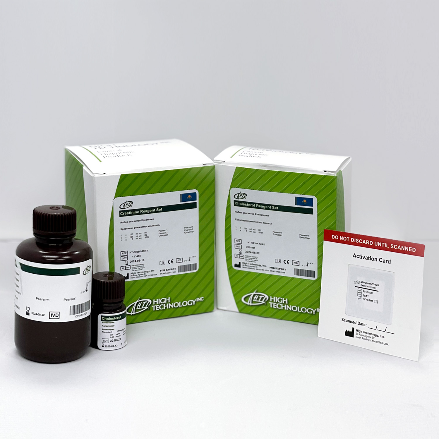 Biochemistry Reagents, routine and specialty kits | HTI