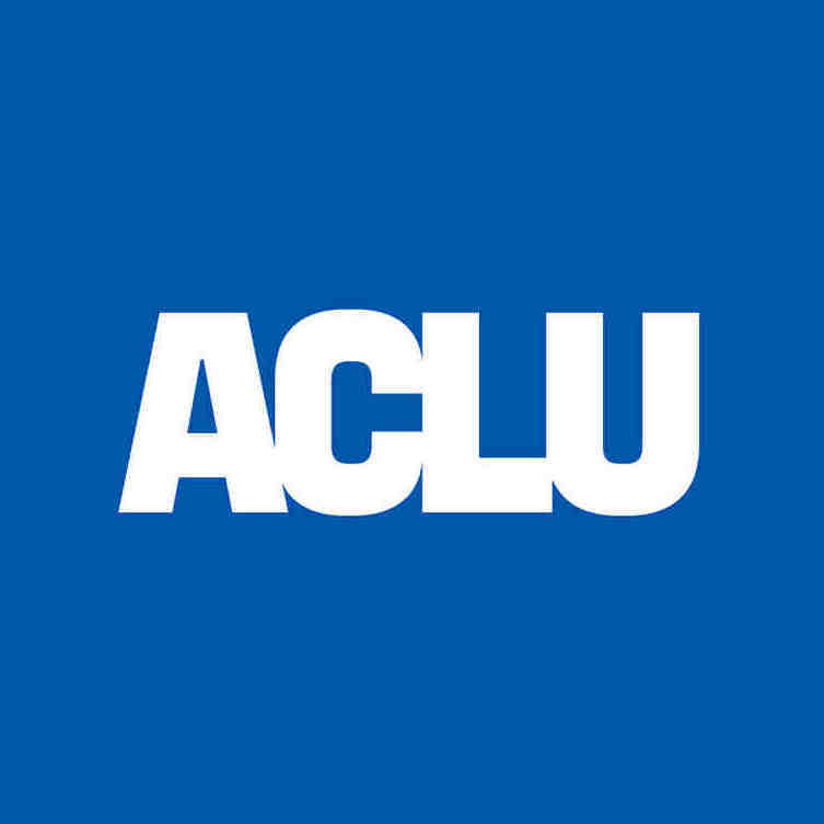 The logo for the ACLU, the American Civil Liberties Union