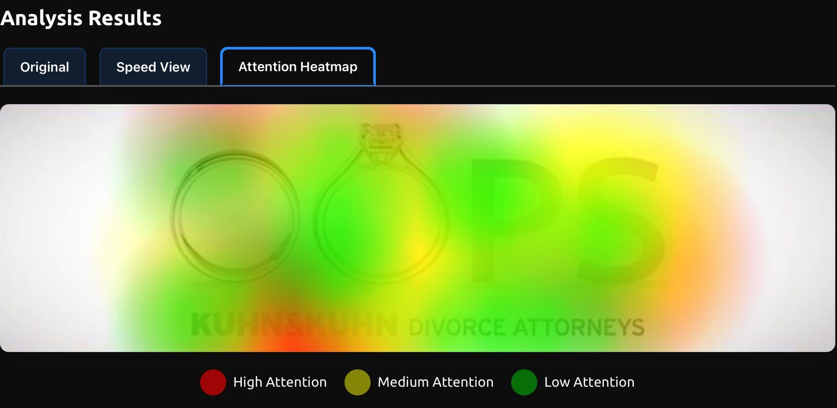 Attention heatmap screenshot