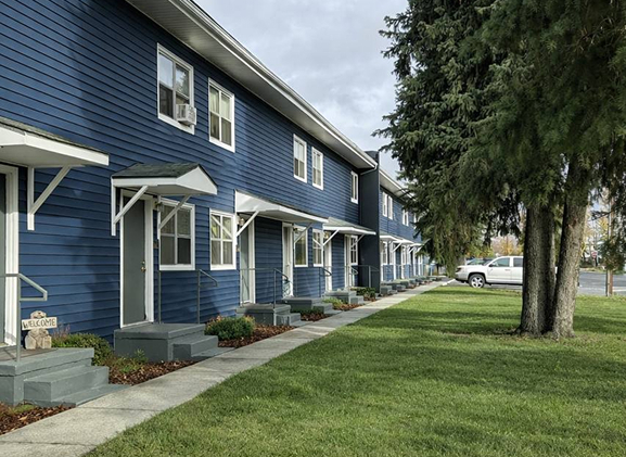 A Street Apartments after renovation