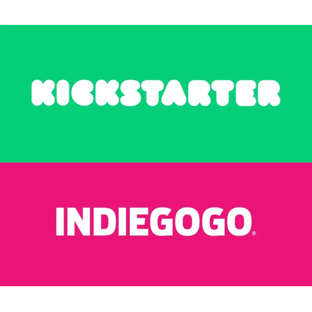 kickstarter indiegogo logo